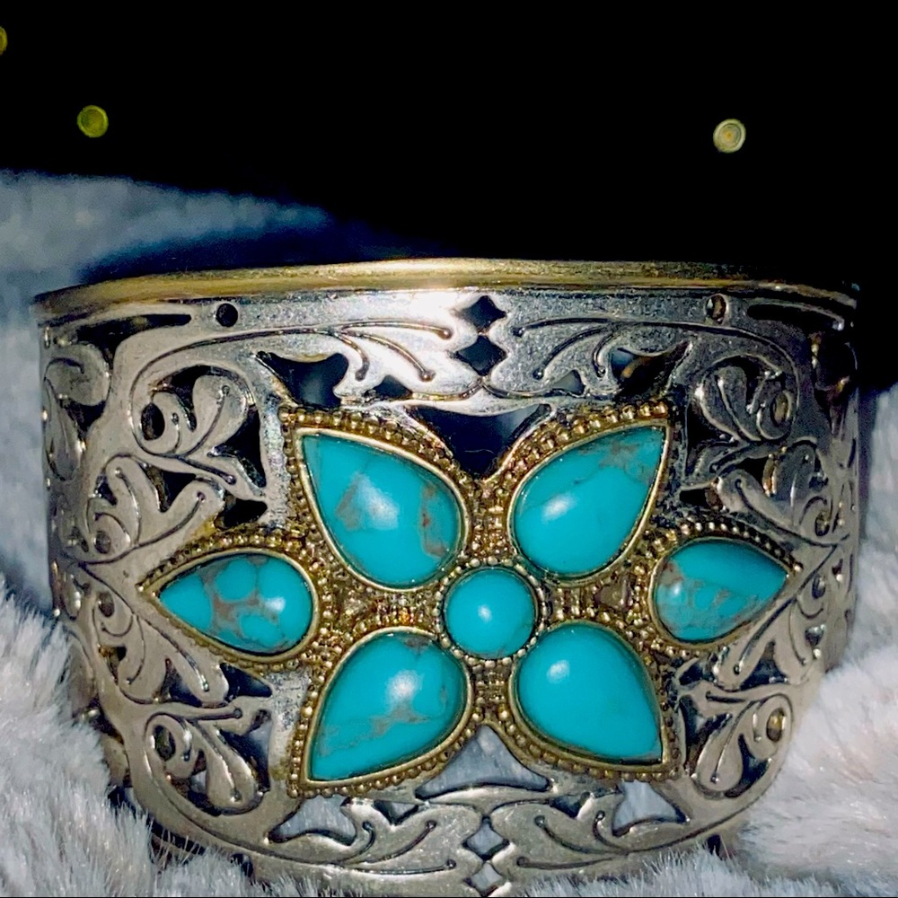 LUCKY BRAND bracelet bangle turquoise